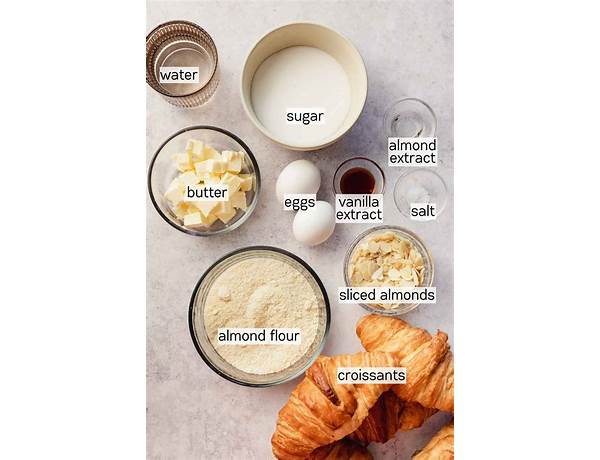 Morning delight croissant ingredients