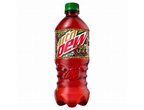 Mountain dew fruit quake ingredients