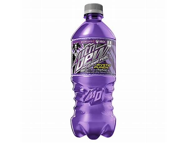 Mountain dew mystic punch nutrition facts