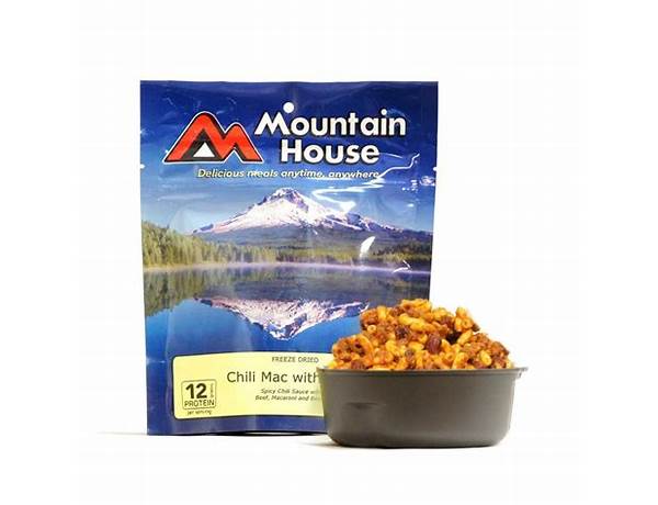 Mountain house food facts