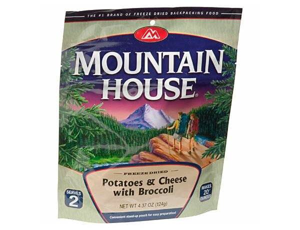 Mountain house potatoes & cheese with broccoli food facts