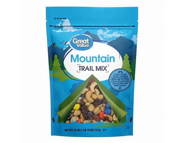 Mountain trail mix ingredients