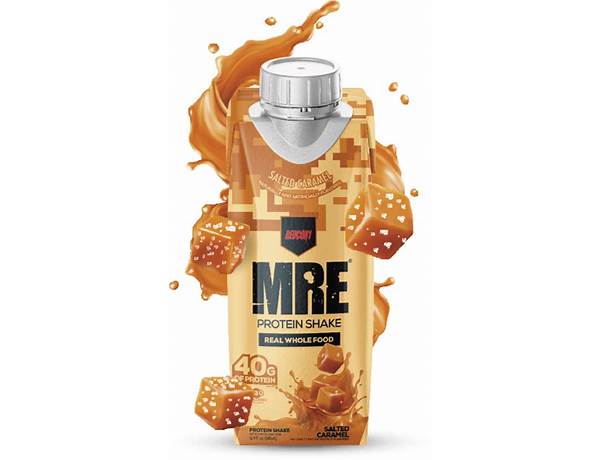 Mre protein shake salted caramel food facts