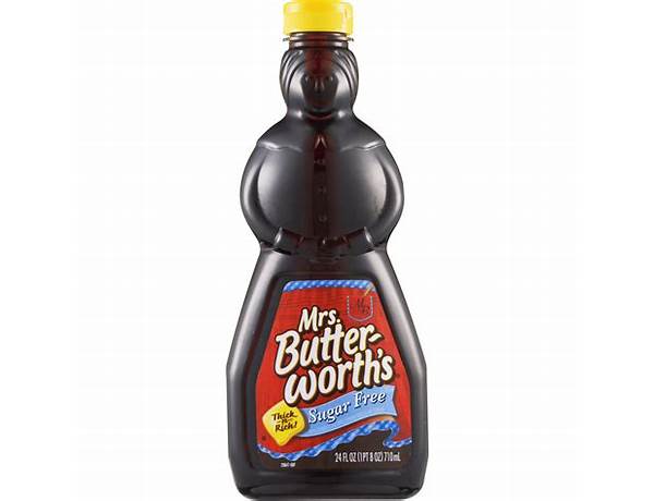 Mrs. butterworth’s sugar free syrup ingredients
