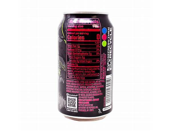 Mtn dew voodoo zero food facts