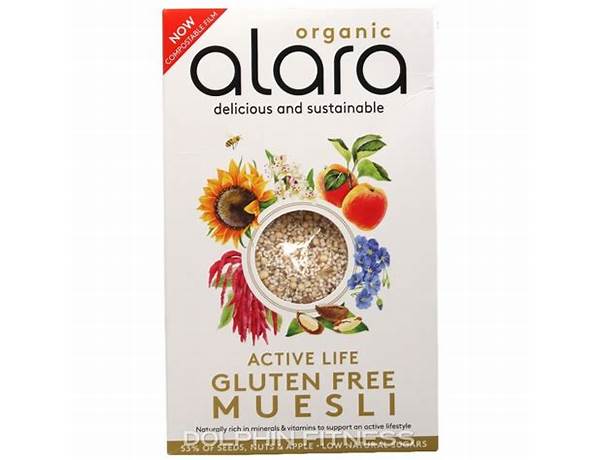 Muesli for active people nutrition facts