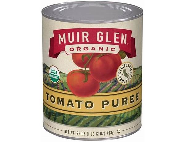 Muir glen organic tomato puree ingredients