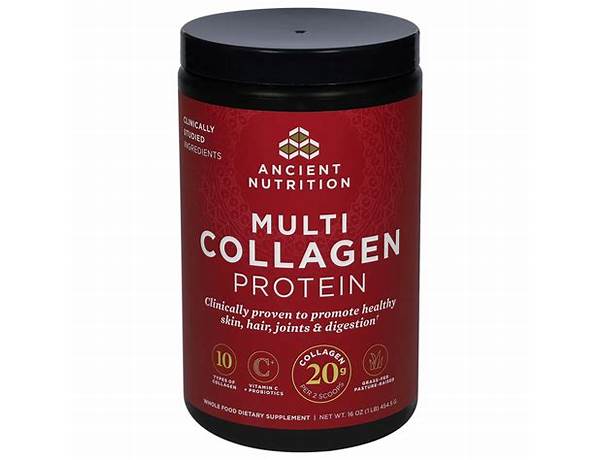 Multi collagen protein food facts