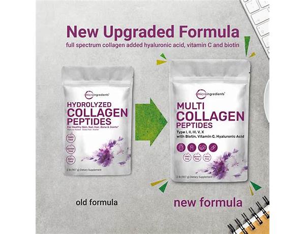 Multi collagen protein ingredients