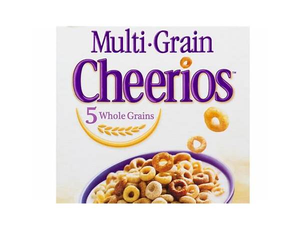 Multi grain cheerios food facts