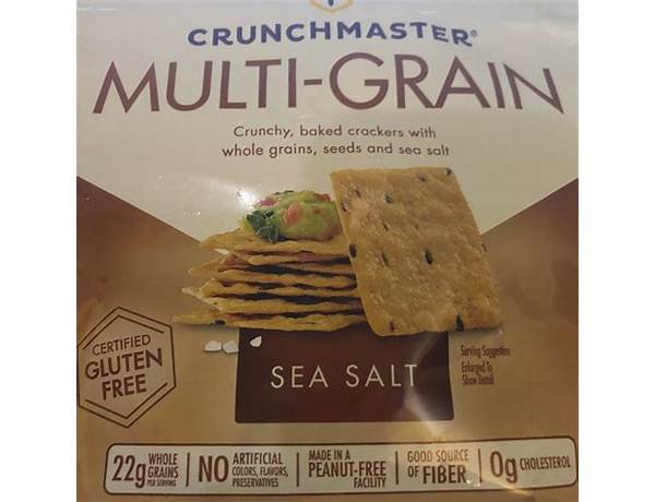 Multi-grain baked crackers ingredients