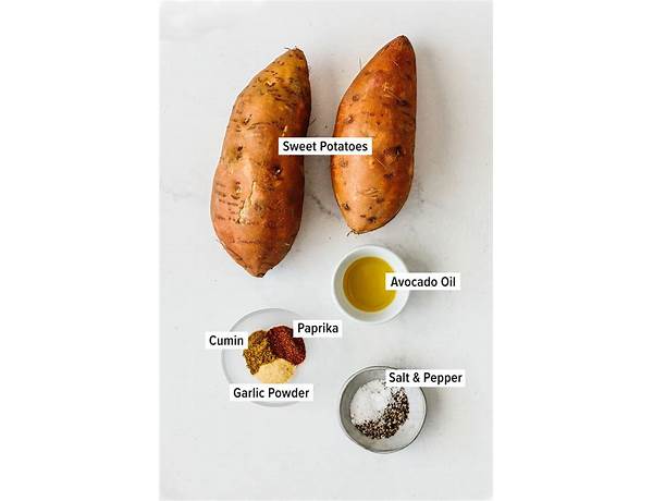 Multichannel sweet potato ingredients