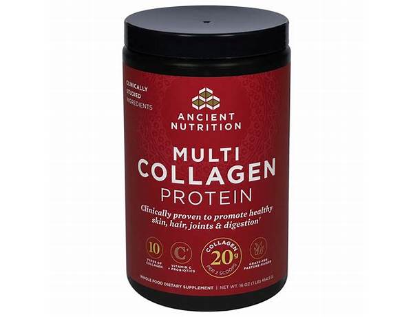 Multicollagen protein nutrition facts