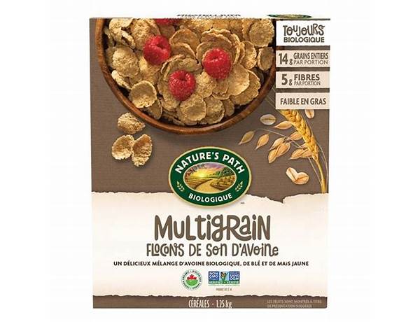 Multigrain oat bran flakes cereal ingredients