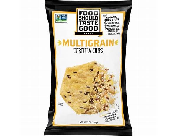 Multigrain tortilla chips food facts