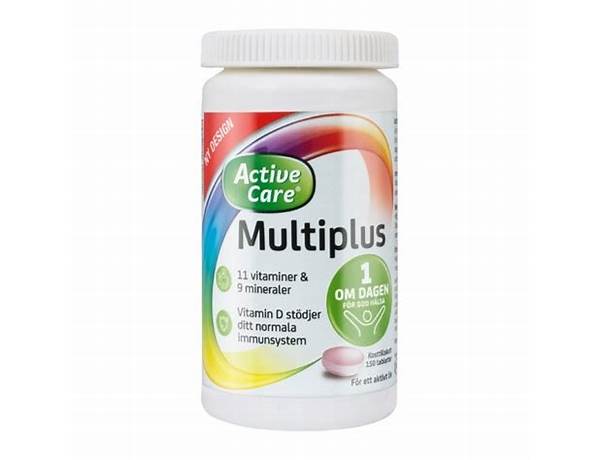 Multiplus vitaminer ingredients