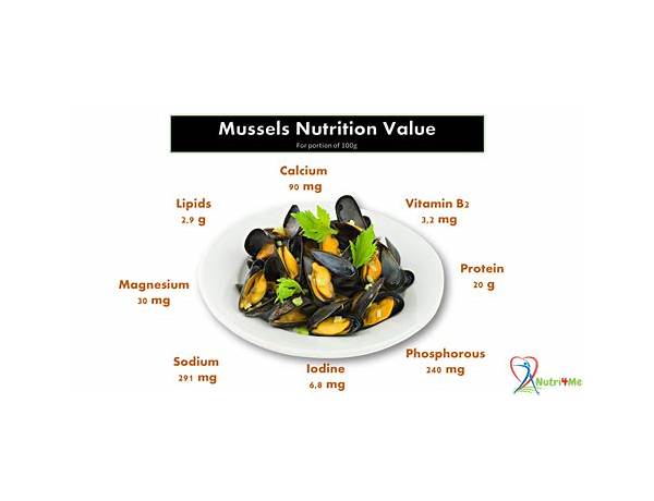 Mussels in pickle sauce nutrition facts