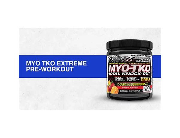 Myo fx pre workout ingredients