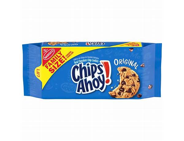 Nabisco chips ahoy! cookies original 1x18.2 oz ingredients