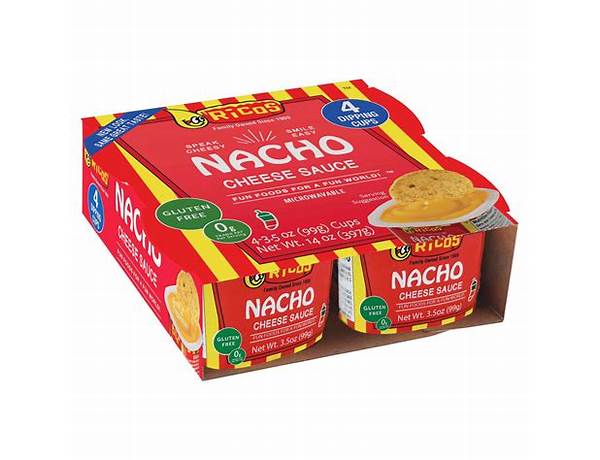 Nacho cheese sauce nutrition facts