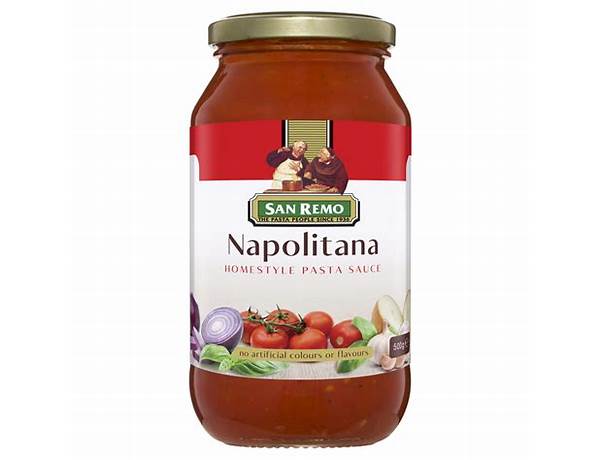 Napolina pasra sauce ingredients