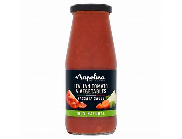 Napolina pasra sauce nutrition facts