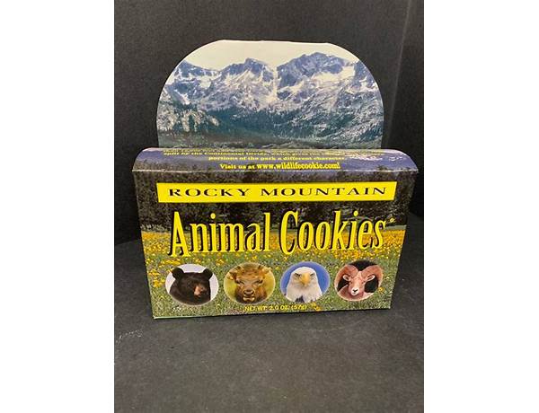 National park animal cookies food facts