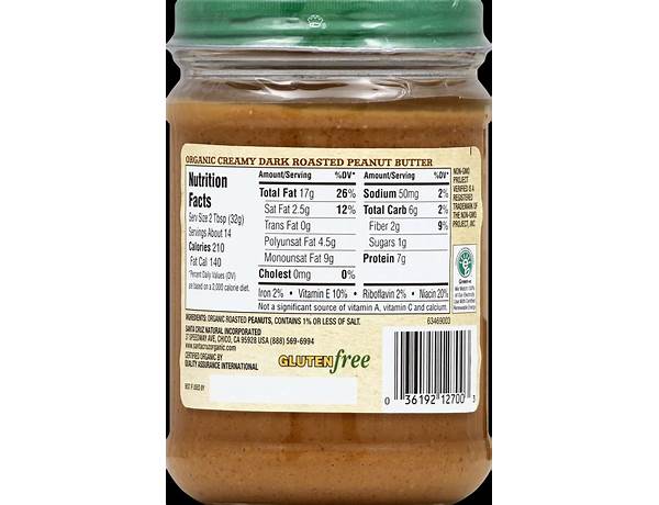 Natural peanut vitter ingredients