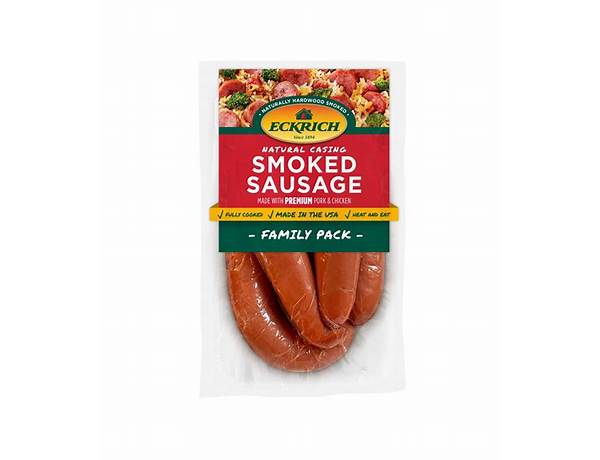 Natural smoked sausage  original ingredients
