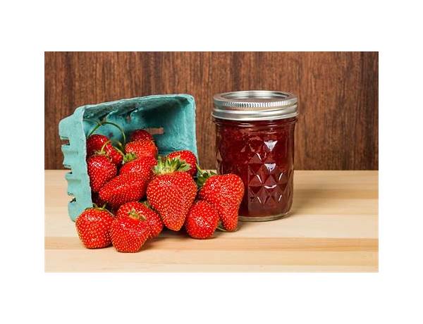 Natural strawberry preserves food facts