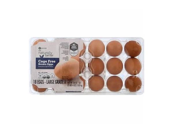 Naturally better cage free brown eggs food facts