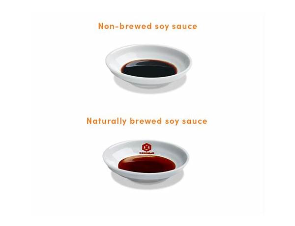 Naturally brewed soy sauce food facts