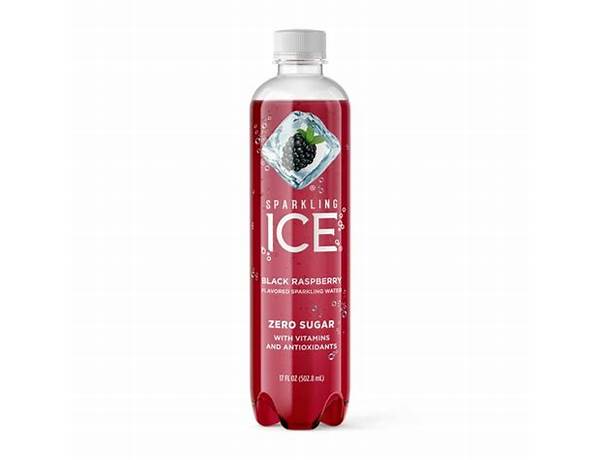 Naturally flavored sparkling water ingredients