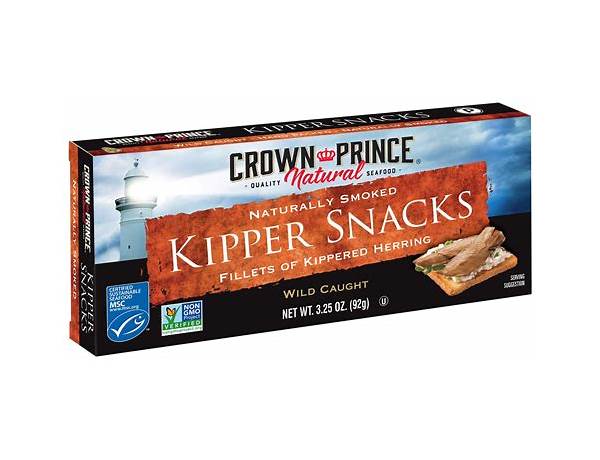 Naturally smoked kipper snacks ingredients