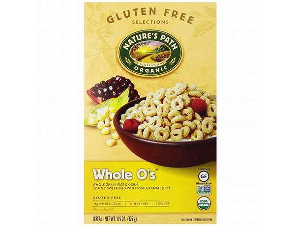 Nature s path whole o s cereal healthy organic ingredients