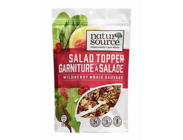 Nature source salad topper nutrition facts