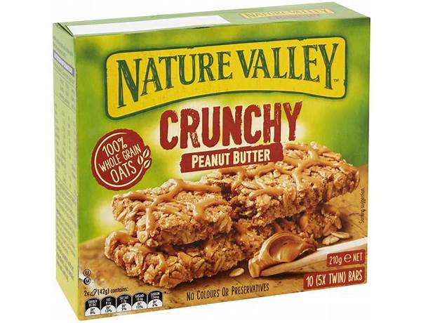 Nature valley crunchy pb food facts