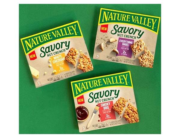 Nature valley savory crunch food facts