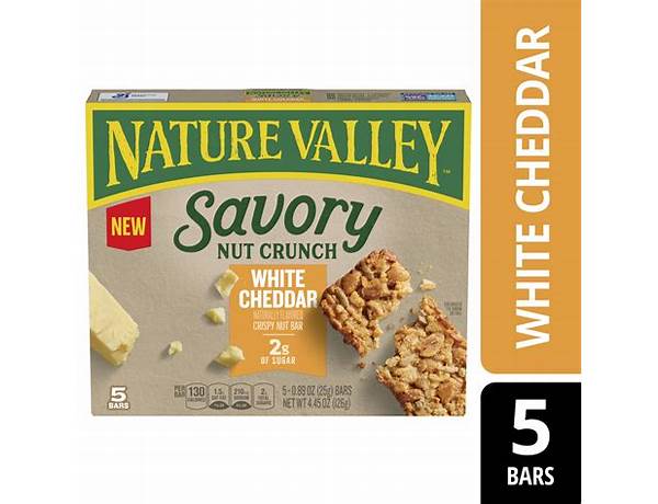 Nature valley savory crunch nutrition facts
