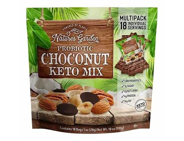 Natures garden choconut keto mix food facts