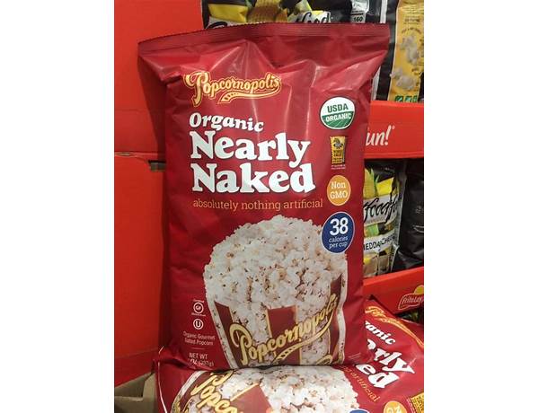 Nearly naked popcorn food facts