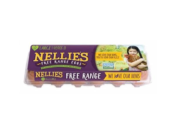 Nellies free range large eggs 12ct food facts
