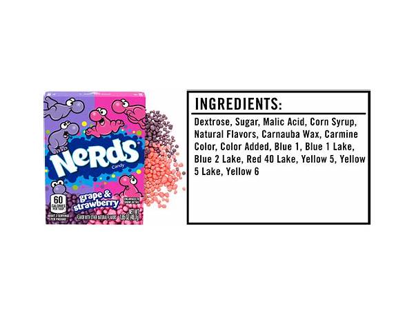 Nerds berry ingredients