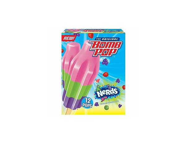 Nerds bomb pops nutrition facts