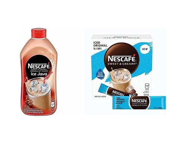 Nescafé ice java food facts