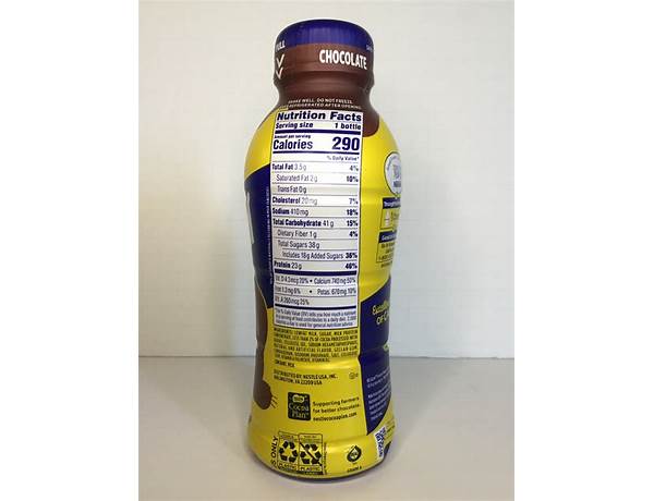 Nesquick protien power nutrition facts