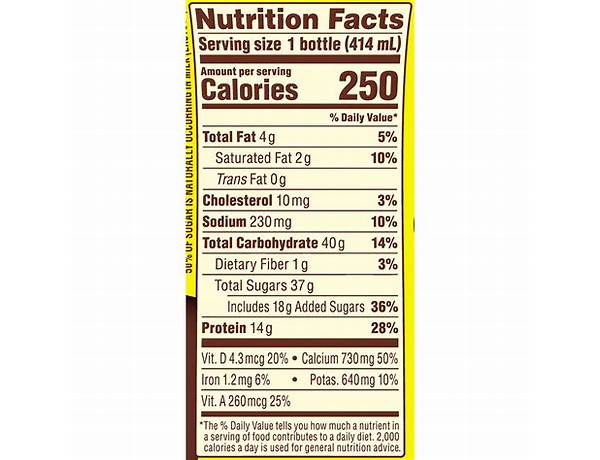 Nestlé nutrition facts