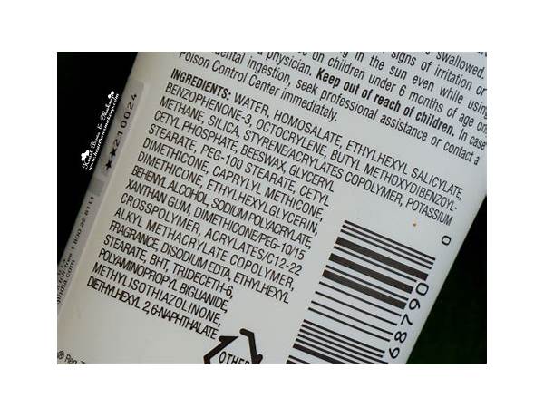 Neutrogena ingredients