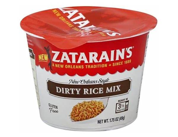 New orleans style dirty rice mix food facts