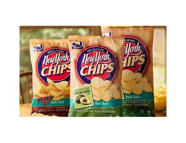 New york chips 100% new york potatoes chips food facts